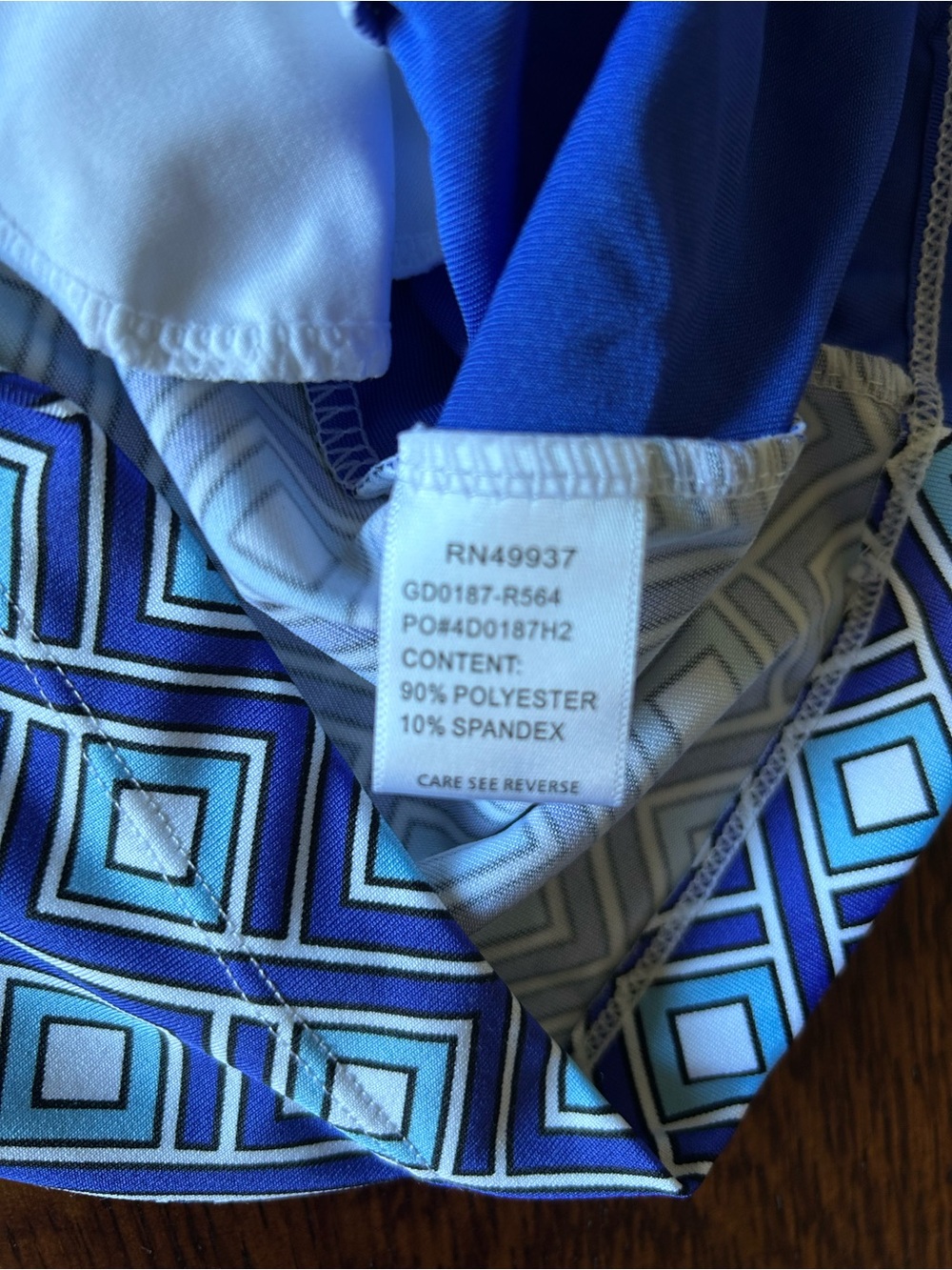 Tail Activewear Rubylou Dress with Mystic Link pattern. - Picture 5 of 6